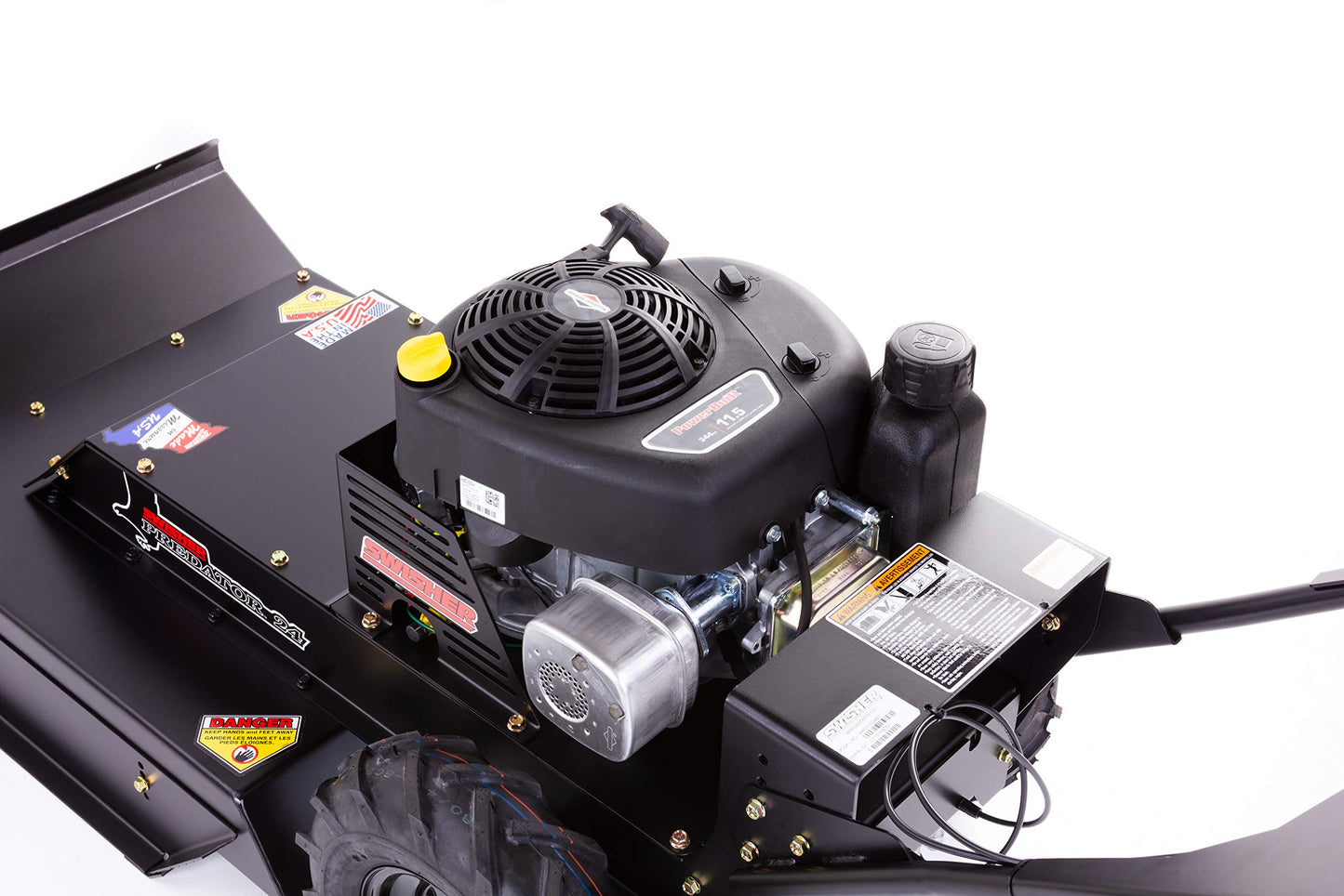 WRC11524BS- Swisher Predator 11.5 HP 24 in. Walk Behind Rough Cut Mower