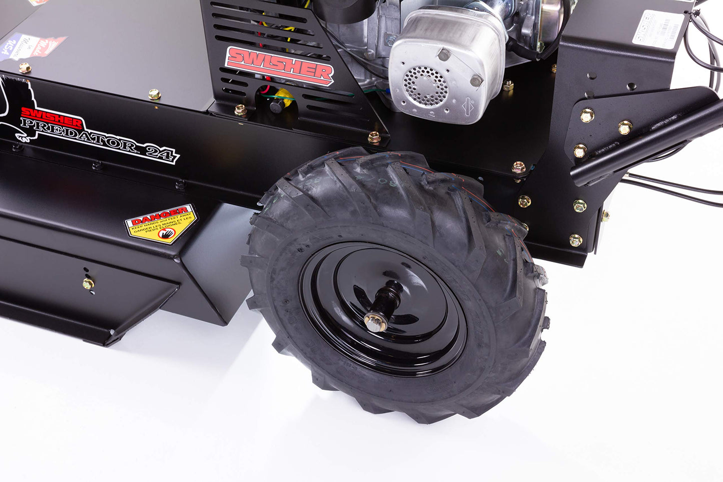 WRC11524BS- Swisher Predator 11.5 HP 24 in. Walk Behind Rough Cut Mower